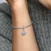 Foto de Charm Pandora Colgante Doble Copo de Nieve Brillante