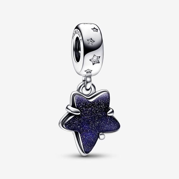 Foto de Charm Pandora colgante de Murano Estrella de Galaxia Celestial