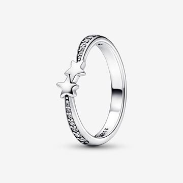 Picture of Anillo Pandora Brillante Estrella Fugaz. Talla 54.