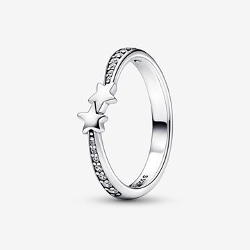 Picture of Anillo Pandora Brillante Estrella Fugaz. Talla 56.