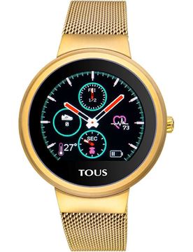 Foto de Reloj TOUS smartwatch activity Rond Touch de acero IP dorado