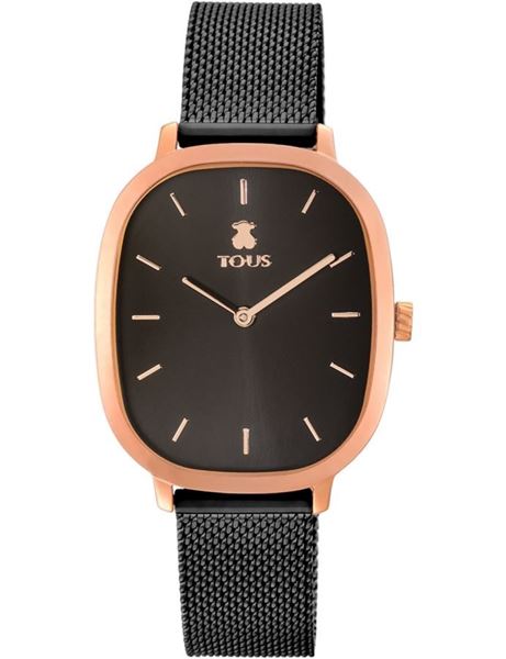 Foto de Reloj TOUS analógico Heritage de acero IP rosado/IP negro