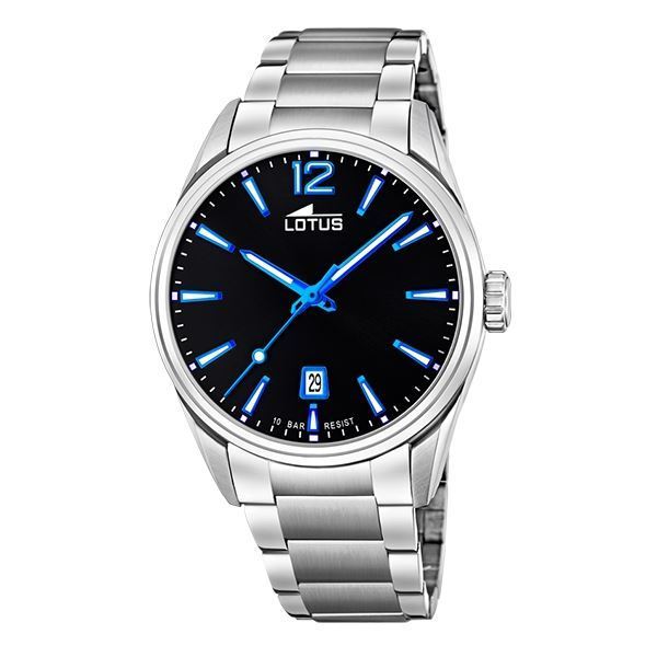 Reloj esfera negra hombre best sale