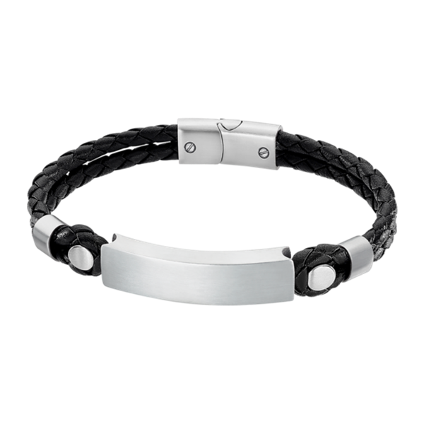 Picture of PULSERA LOTUS STYLE DARK STYLE LS2103-2/2 ACERO, HOMBRE
