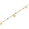 Foto de PULSERA LUXENTER DE PLATA DE LEY 925 Y CIRCONITA MULTICOLOR ACABADO ORO AMARILLO DE 18K - ASIMA