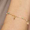 Foto de PULSERA LUXENTER DE PLATA DE LEY 925 Y CIRCONITA MULTICOLOR ACABADO ORO AMARILLO DE 18K - ASIMA