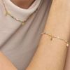 Foto de PULSERA LUXENTER DE PLATA DE LEY 925 Y CIRCONITA MULTICOLOR ACABADO ORO AMARILLO DE 18K - ASIMA