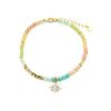 Foto de PULSERA LUXENTER DE PLATA DE LEY 925 Y CRISTAL MULTICOLOR ACABADO ORO AMARILLO DE 18K - PHOLOR