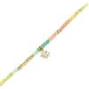 Foto de PULSERA LUXENTER DE PLATA DE LEY 925 Y CRISTAL MULTICOLOR ACABADO ORO AMARILLO DE 18K - PHOLOR