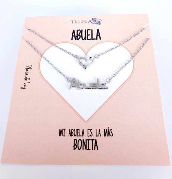 Foto de Collar Plata Doble Abuela