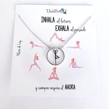 Foto de Collar Plata Yoga Pilates