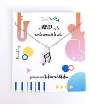 Foto de Collar Plata Música