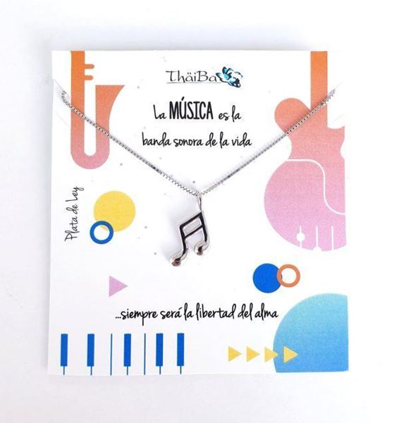 Foto de Collar Plata Música