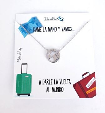 Foto de Collar Plata Mundo