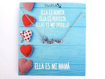 Foto de Collar Plata Mamá Multicolor