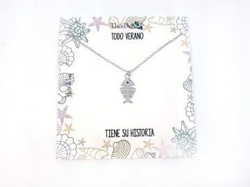 Foto de Collar Plata Raspa