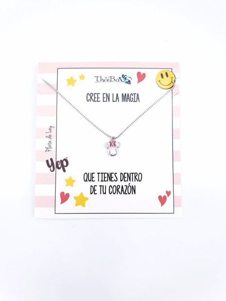 Foto de Collar Plata Minnie