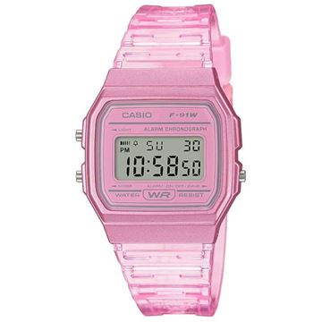 Foto de Reloj Casio Resina RosaF-91WS-4EF