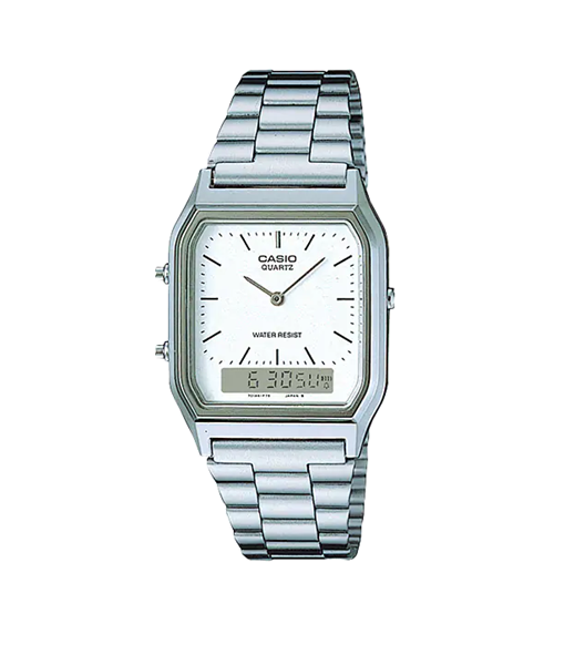 Foto de Reloj Casio Acero Analógico-Digital AQ-230A-7DMQYES