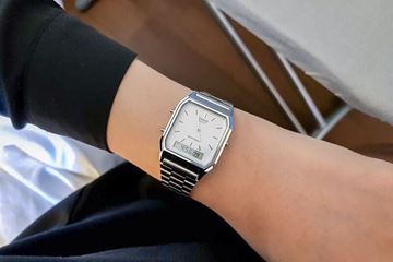 Foto de Reloj Casio Acero Analógico-Digital AQ-230A-7DMQYES