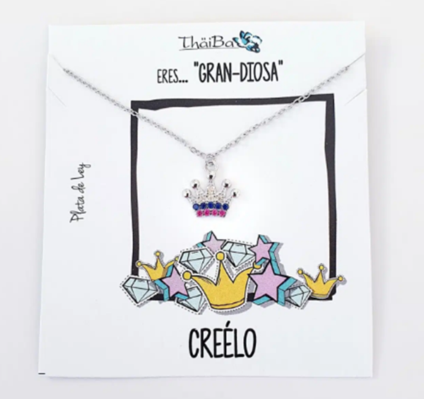 Foto de Collar Plata Corona