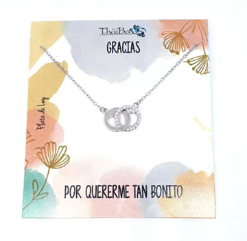 Foto de Collar Plata Corazones