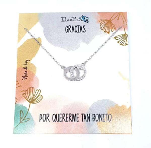 Foto de Collar Plata Corazones