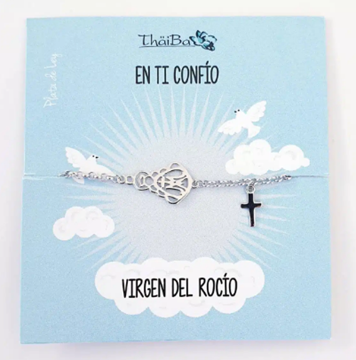 Foto de Pulsera Plata Virgen Del Rocío
