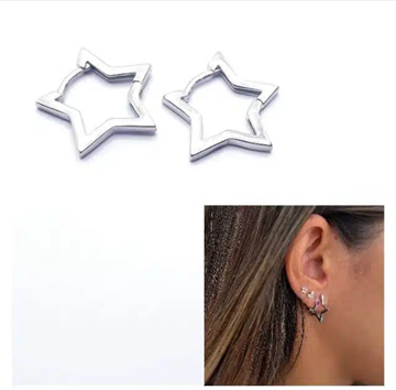 Foto de Pendientes Plata Star