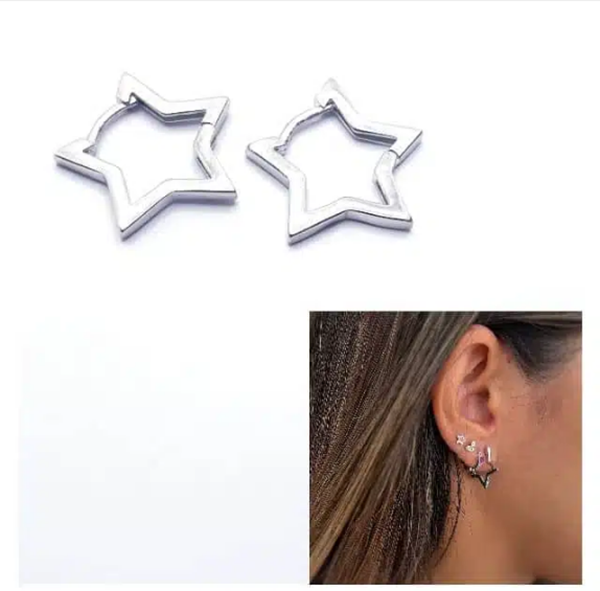 Foto de Pendientes Plata Star