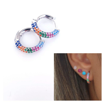 Foto de Pendientes Plata Agatha