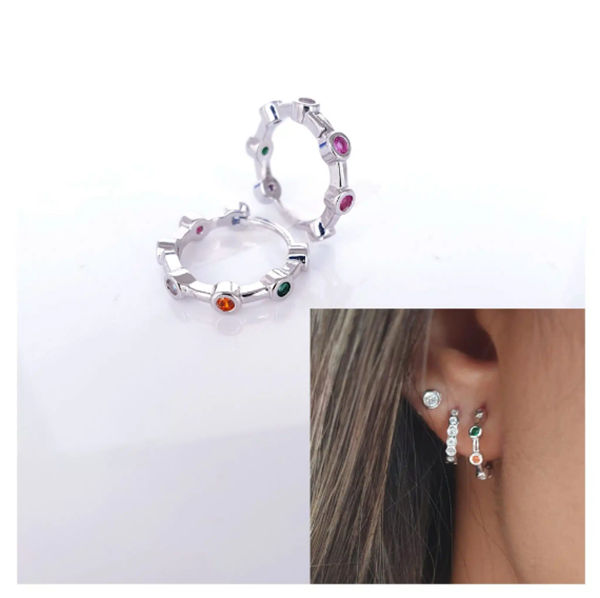 Foto de Pendientes Plata Mía