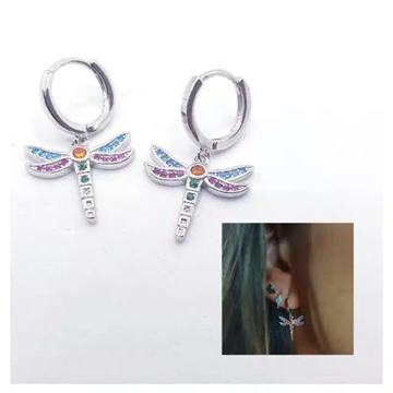 Foto de Pendientes Plata Libélulas