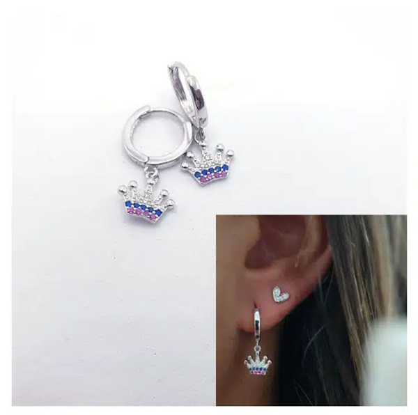 Foto de Pendientes Plata Queen