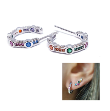 Foto de Pendientes Plata Luxe