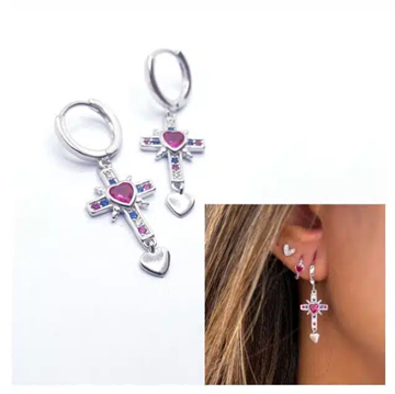 Foto de Pendientes Plata Madonna