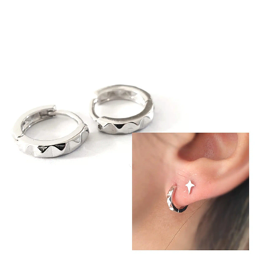 Foto de Pendientes Plata Tachuelas