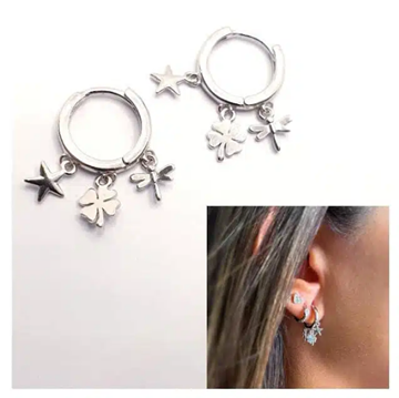 Foto de Pendientes Plata Nature