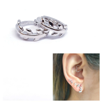 Foto de Pendientes Plata Natura