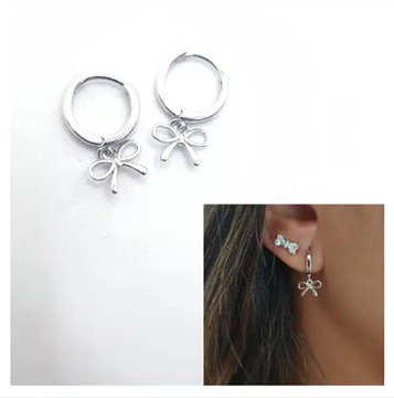 Foto de Pendientes Plata Coquette Aro